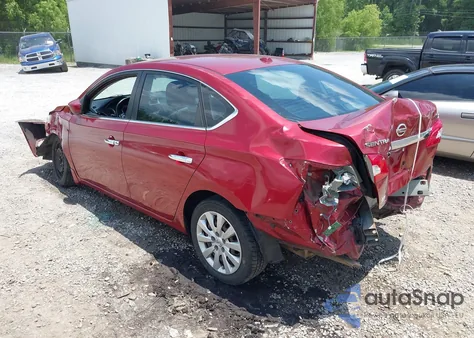 2015 Nissan Sentra Sv from USA, damaged, VIN 3N1AB7AP1FL668844